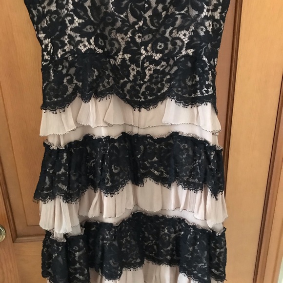 BCBC Pink with Black Lace Dress - Picture 4 of 5